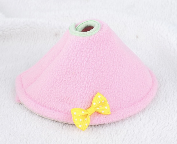 Adjustable Bird Parrot Tapered Collar Neck L 14-16cm XL Pink