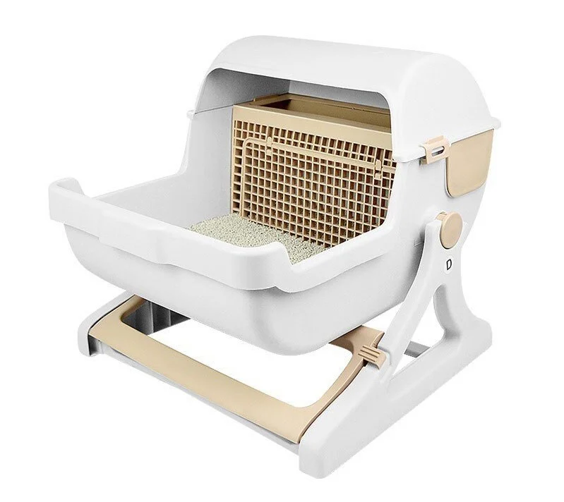 Semi Automatic Cat Cat Litter Box