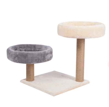 CAT TREE WITH TWO BEDS 40*40*50