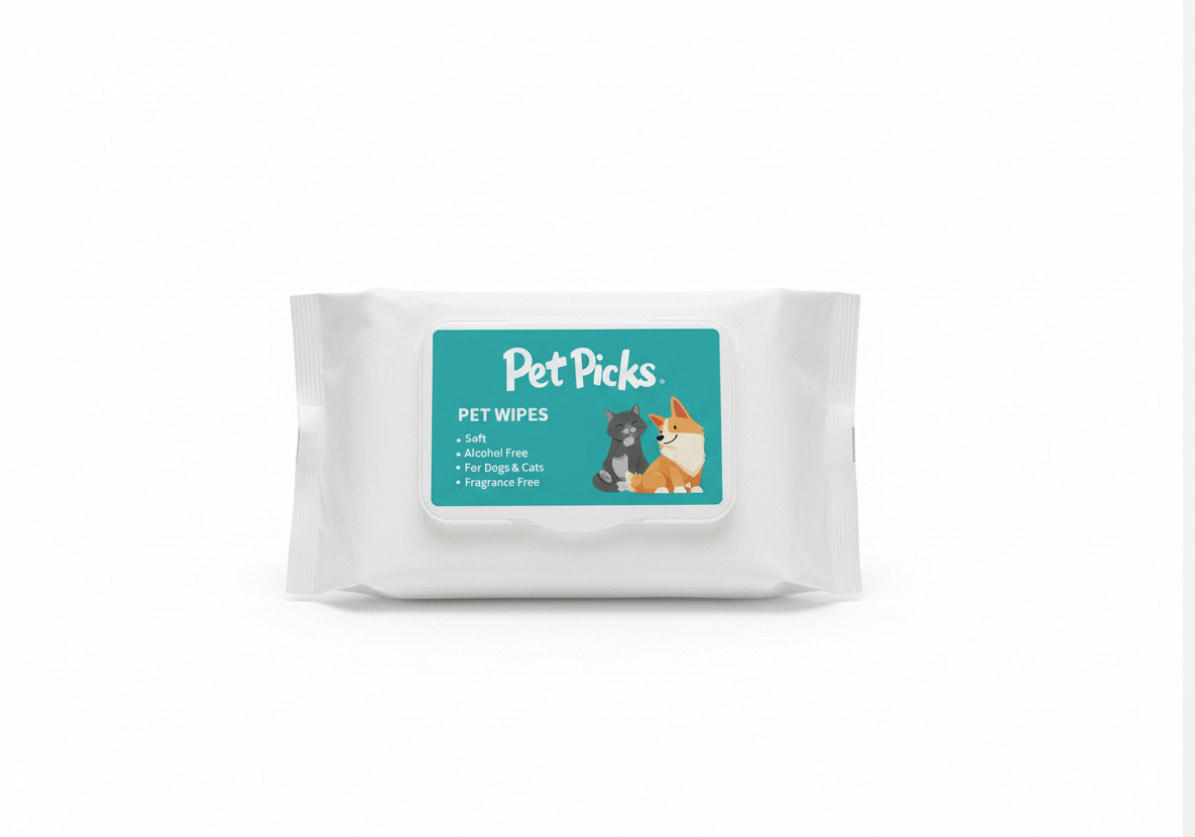 Pet Picks Pet Wipes 80Pcs