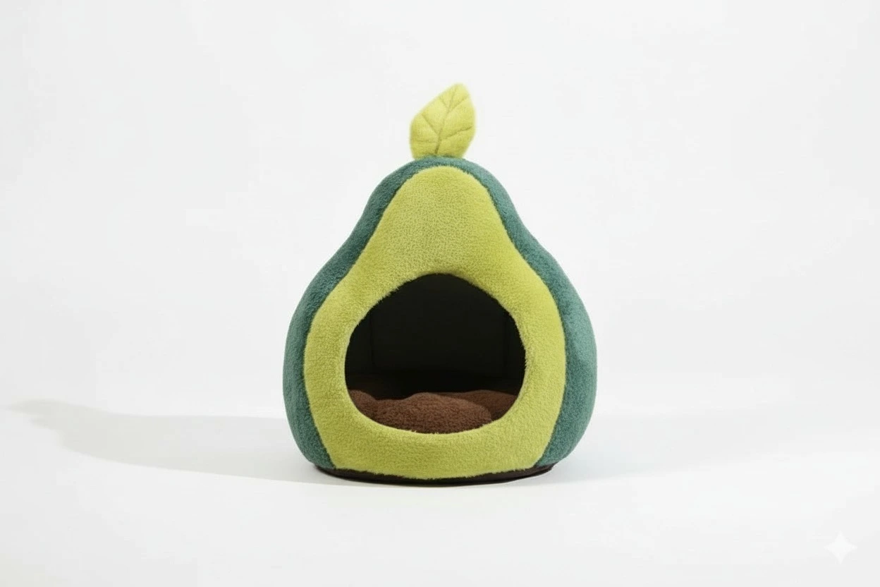 Avocado Shape Cat Nest L