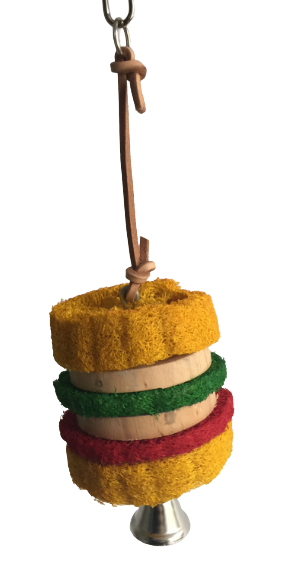 burger design hang toy 26*8cm