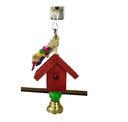 [000000002257] Birdhouse wooden Bird Toys 17*7cm