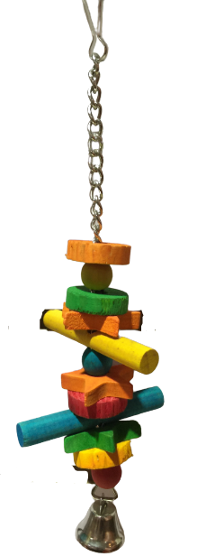 ladder woods square toy 27*8cm