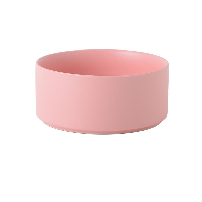 Ceramic Feeder 13cm/400ml/for small cat Pink