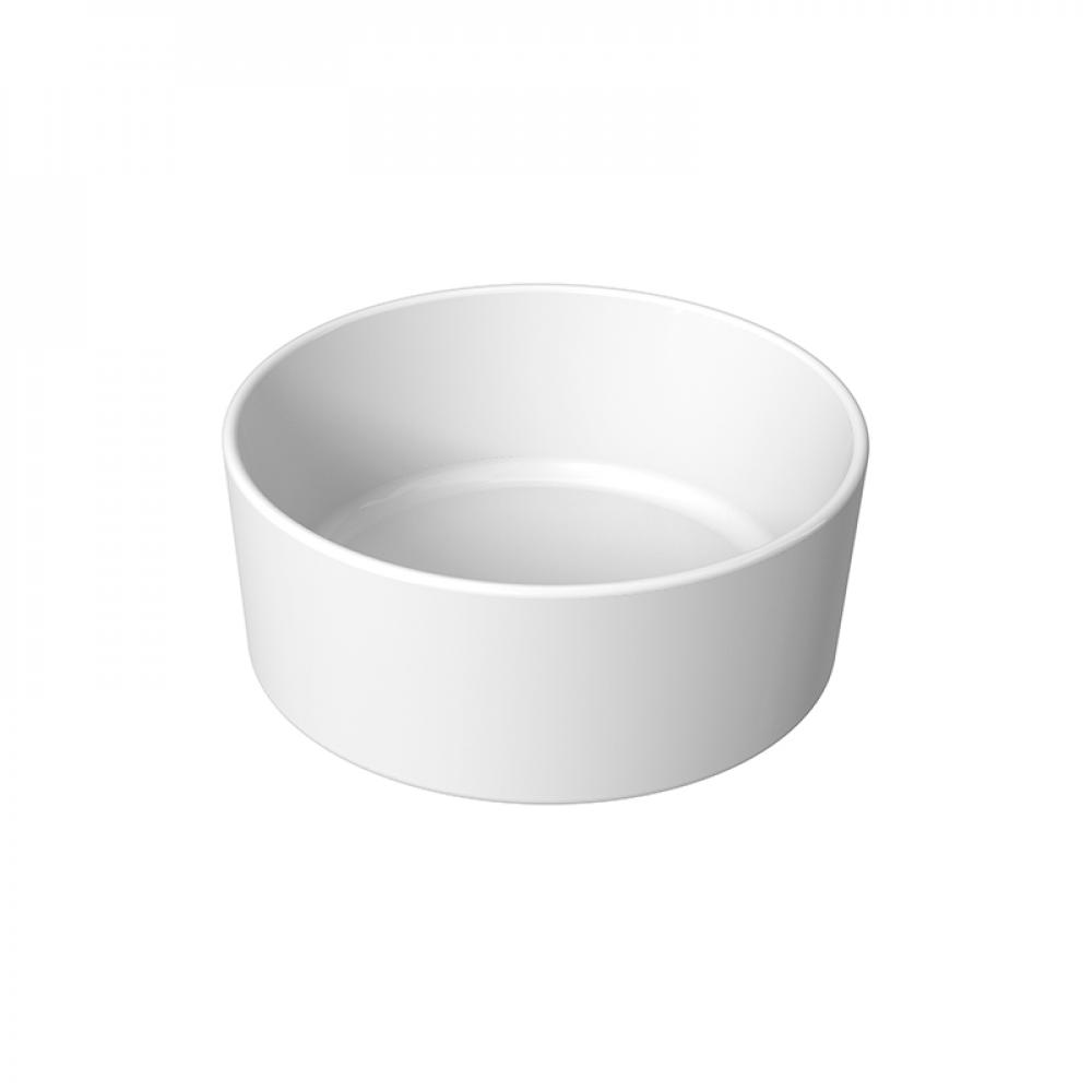 Ceramic Feeder 15.5cm/850ml/for adult cat White