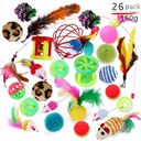 [20210508206] funny 26 pcs cat toy