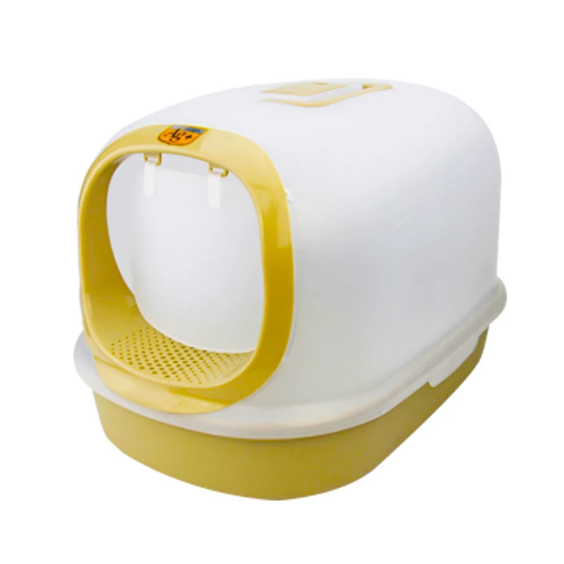 CL203 Cat Litter Box 55*37*35cm Dark Yellow