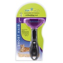 [811794002046] Large cat deshedding tool with hair shorter than 2 inches