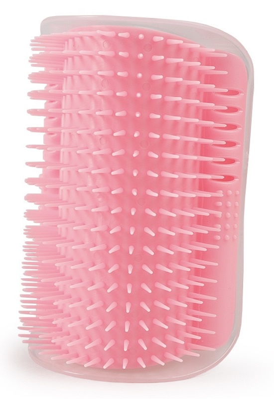 Pet Corner Massage Brush Pink, W8.5cm * H13cm