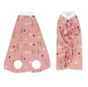 [6915321328PKM] Pet Clothing M: 3-6kg, bust 31-43cm, back length 32cm Pink