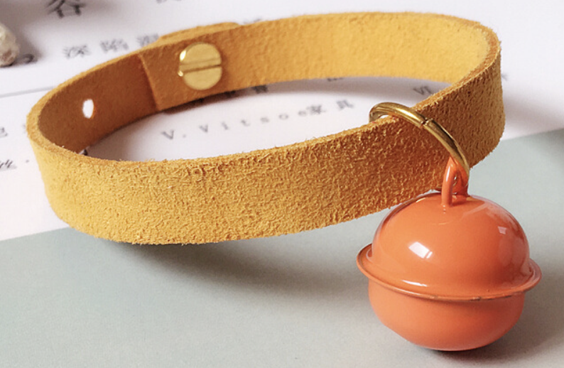 Collar Mustard XS: Neck size 18cm