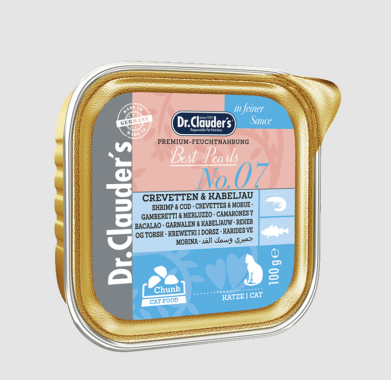 Dr. Clauders Allu Caps Cod & Crevettes 100gm