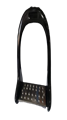 Aluminium Stirrup Black