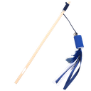 [6920210508402] Cat Wand Blue Feather 