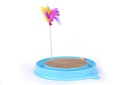 [DS-068] Corrugated Cat Toy With Feather 40*4.5cm
