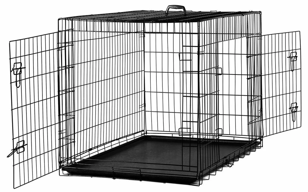 Dog Cage size:L47*W30*H39 No Divider