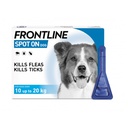 [3661103003434] Frontline Spot On Dog 10 Upto 20 Kg