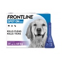 [3661103003427] Frontline Spot On Dog 20 Upto 40 Kg