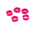[48321400] Plastic Clip Ring 14MM Without Number PINK 100pcs