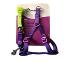 [1942] Light Leash + Harness Multifunction 10 mm Purple