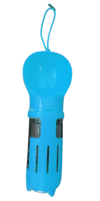 Multifunction Pet Drinker 300ml Light Blue