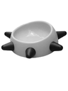 [6978987189022] Pet Bowl  L 20.5*8 Cm White