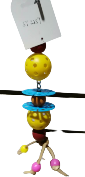 Plastic ball Wooden Bird Toys