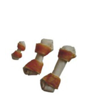 Rawhide And Chicken Pressed Bone 110gm 1Pcs
