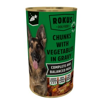 Rokus Chunks with Beef in Gravy for Dog 415 gm