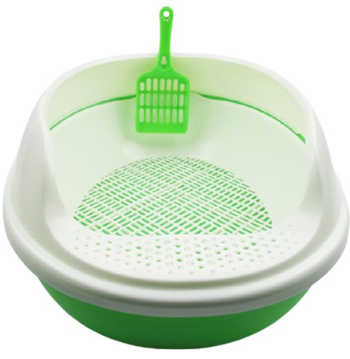 Round Double Layer Cat Litter Box 50*38*20Cm
