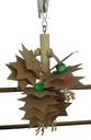 [0000000023474] Star natural Wooden Bird Toys
