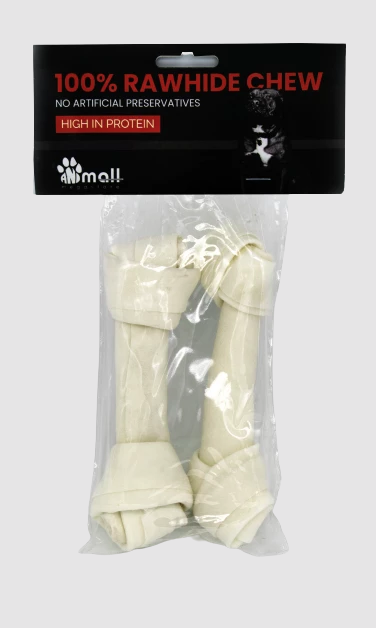 White Knotted Bone 50gm 2Pcs