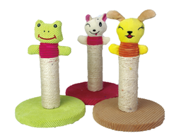 [6965232111045] Cat Board Scraper Removable Natural Sisal Plush