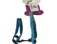 [8046] PP Leash + Collar LC-10mm*48+12 Light Blue