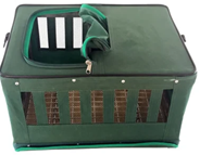 [12504830779] Foldable Metal Canvas Transportation Cage 